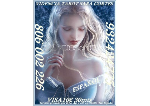 SARA CORTES Tarot - 806 002 226