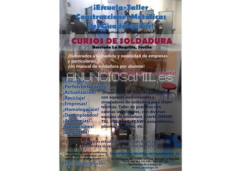Cursos de soldadura en Sevilla