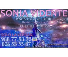 Sonia vidente maestra de Reiki