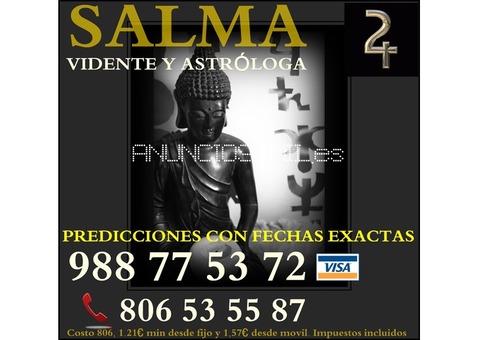 Salma astrologa y vidente.