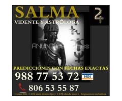 Salma astrologa y vidente.