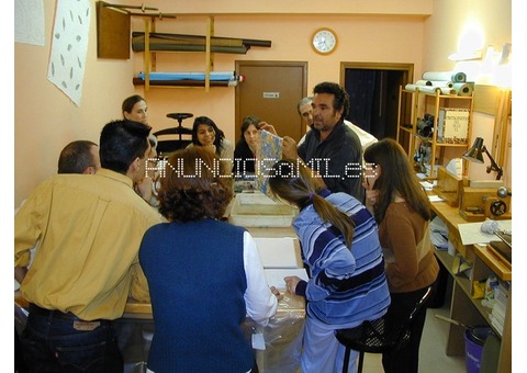 Clases de encuadernacion y restauracion de libros