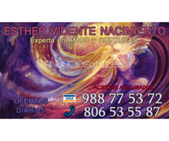 Esther, experta en amor y rupturas.