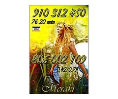 Videncia Pura y Tarot telefónico visa las 24 horas 5 € 15 min. 9€ 30min. 910 312 450