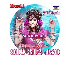 Videncia Pura y Tarot 5 € 15 min. 9€ 30min. 910 312 450