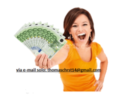 Crédito, Préstamo De Dinero Urgente (thomaschrst14@gmail.com) Anchuelo