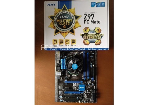 VENDO Placa-base-MSI-Z97-PC-Mate-CPU-Intel-Core-i3-4170-LGA-1150