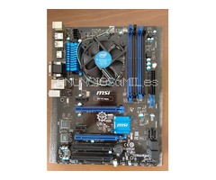 VENDO Placa-base-MSI-Z97-PC-Mate-CPU-Intel-Core-i3-4170-LGA-1150