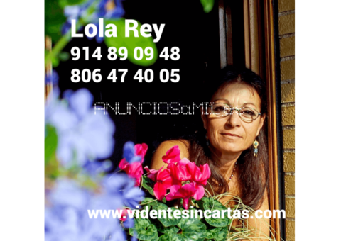 Lola Rey y soy una vidente real