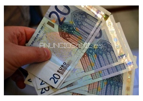 Oferta de préstamo de dinero entre particular.
