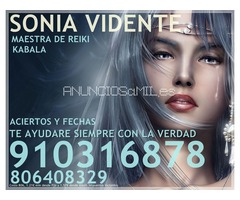 Sonia vidente, oriento tu camino