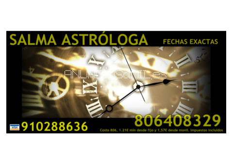 Salma astróloga y vidente sensitiva