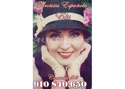 Tarot  de amor barato Elis 910 840 650