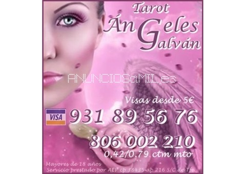 Tarot visa Ángeles Galván 931 89 56 76 expertos en amor.