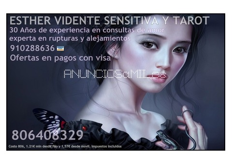 Esther vidente, experta en amor y rupturas