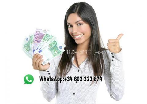 PRÉSTAMOS RÁPIDO Y SEGURO : +34 (602 323 874)
