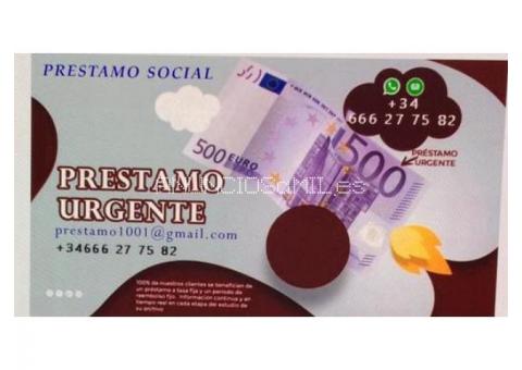 Propuesta de préstamo. WhatsApp: +34 665277582