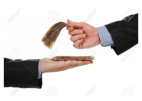 préstamo de dinero a cualquiera que desee