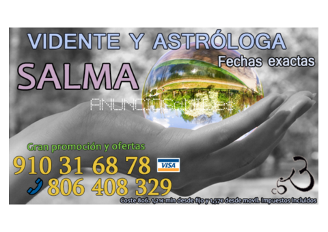 Salma astrologa y vidente.