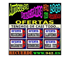 Oferta en ARTICULOS PUBLICITARIOS