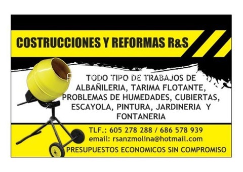 CONSTRUCCIONES Y REFORMAS R&S