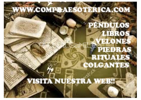 Tienda de artículos esotéricos on line. Muy efectivos. Calidad