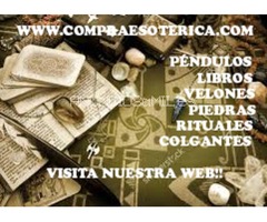 Tienda de artículos esotéricos on line. Muy efectivos. Calidad