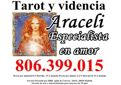 Araceli Martín TAROT Especialista en temas de amor
