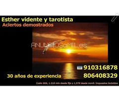 Esther, experta en amor y rupturas.