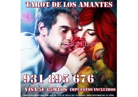 Tarot de los amantes 931 89 56 76  las 24 horas