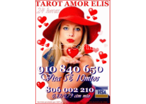 Tarot  de amor barato Elis 910 840 650