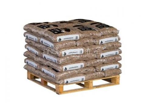 Palet de pellets de madera Combustible para calderas y estufas ecológico