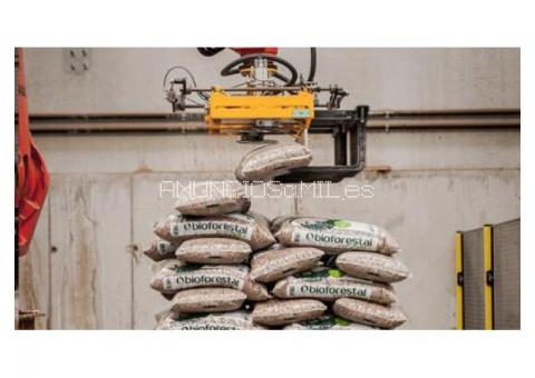 Palet de pellets de madera Combustible para calderas y estufas ecológico