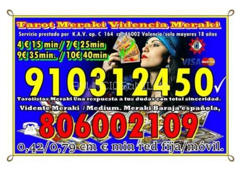 TAROT Y VIDENCIA PURA 910312450 806002109 LAS 24 HORAS