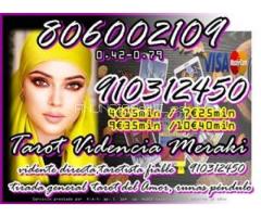 TAROT VISA ,TARO DEL AMOR , VIDENCIA 910312450
