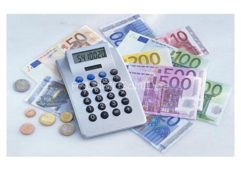 Oferta de préstamo especialmente honesta y seria.