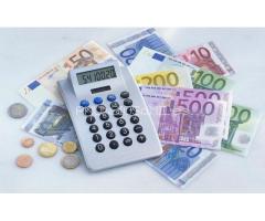 Oferta de préstamo especialmente honesta y seria.