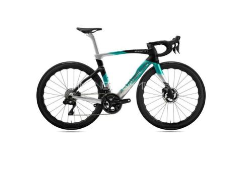 2024 Pinarello Dura Ace Di2 - Nebula Green Silver Road Bike (WAREHOUSEBIKE)