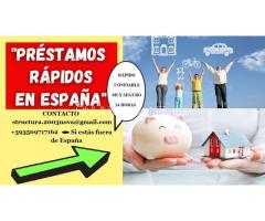 Oferta de préstamo confiable, rápida y gratuita.