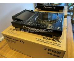 Pioneer CDJ-3000, Pioneer DJM-A9, DJM-V10-LF, CDJ-2000NXS2,DJM-900NXS2