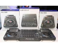 Pioneer CDJ-3000, Pioneer DJM-A9, DJM-V10-LF, CDJ-2000NXS2,DJM-900NXS2