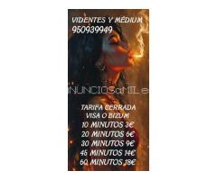 TAROTISTAS Y VIDENTES 30 MINUTOS 9 EUROS