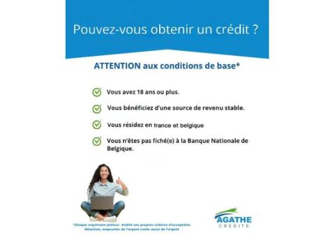 offre de prêt entre particulier sérieux et honnête en France en 48H