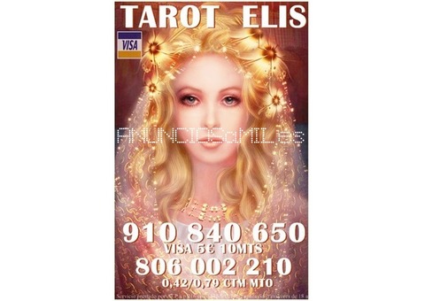 Tarot visa barata Elis 910 84 06 50 tu guía espiritual.
