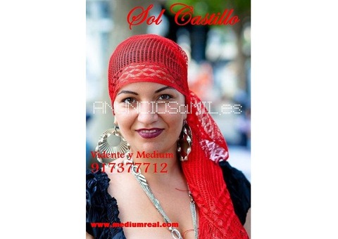 Auténtica clarividente -medium, sin gabinete, doy fechas exactas, datos concretos.