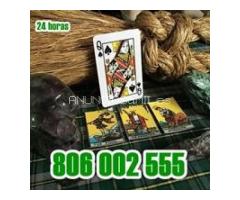 Tarot y limpiezas 806 002 555 solo 0,42 min