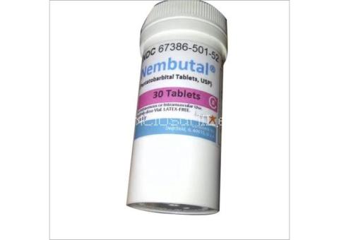 Nembutal en polvo (pentobarbital sódico) para llevar.