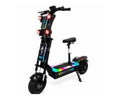GLEERIDE A7 MAX 13" Off-road Electric Scooter 2*5000W Motors 72V 50Ah Battery