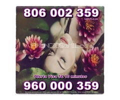 Oferta visa 5 € 10 minutos. Tarot, astrología y videncia 0,42 cm min.