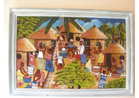 PINTURA AL OLEO (Zanzibar)
